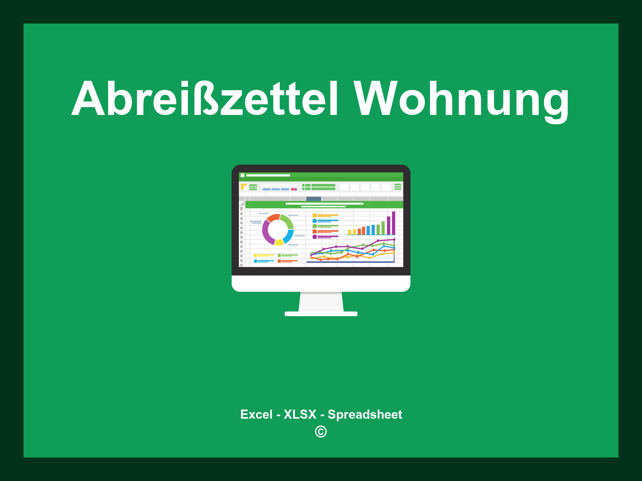 Abreißzettel Vorlage Wohnung