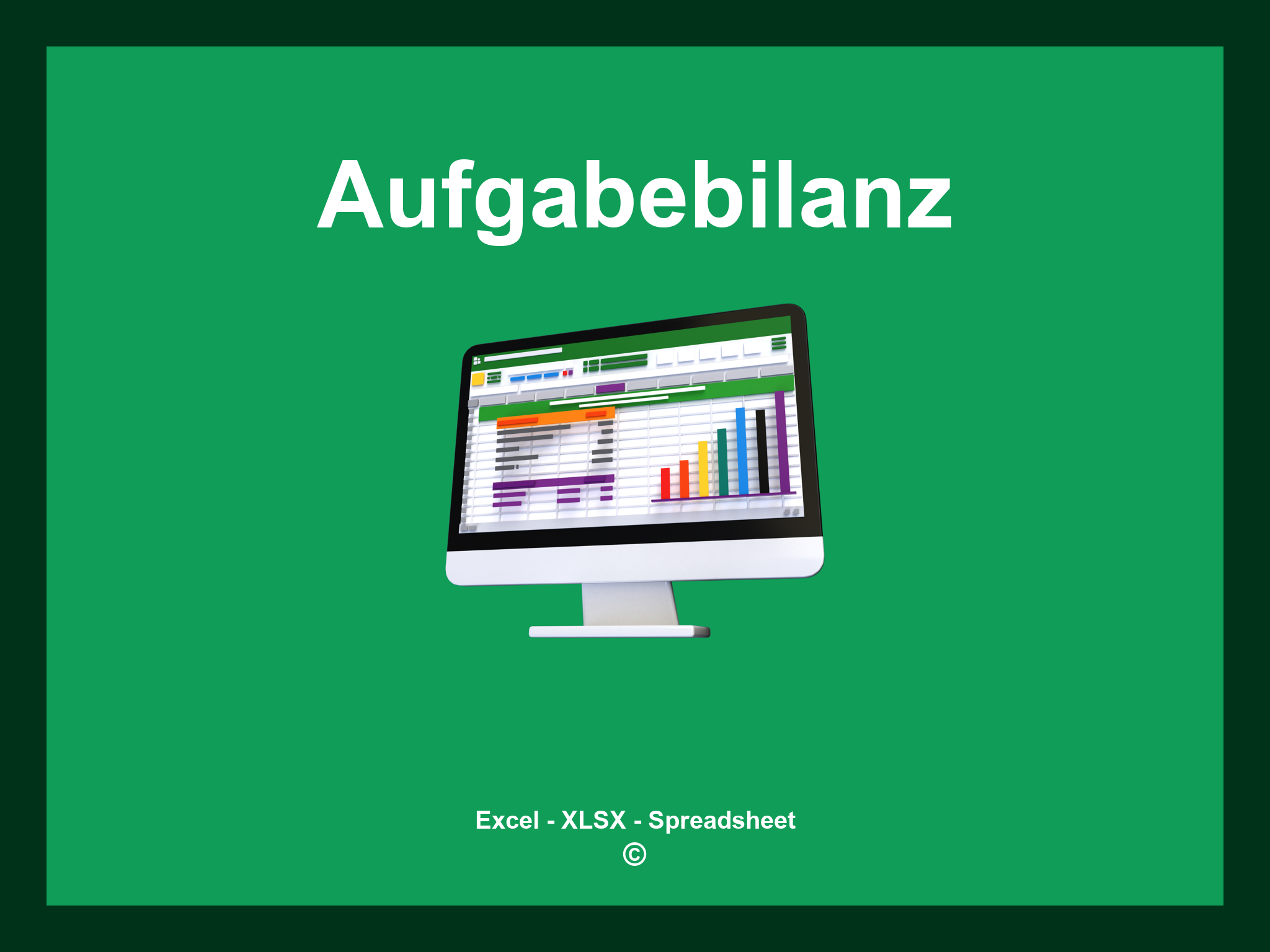 Aufgabebilanz Muster Excel