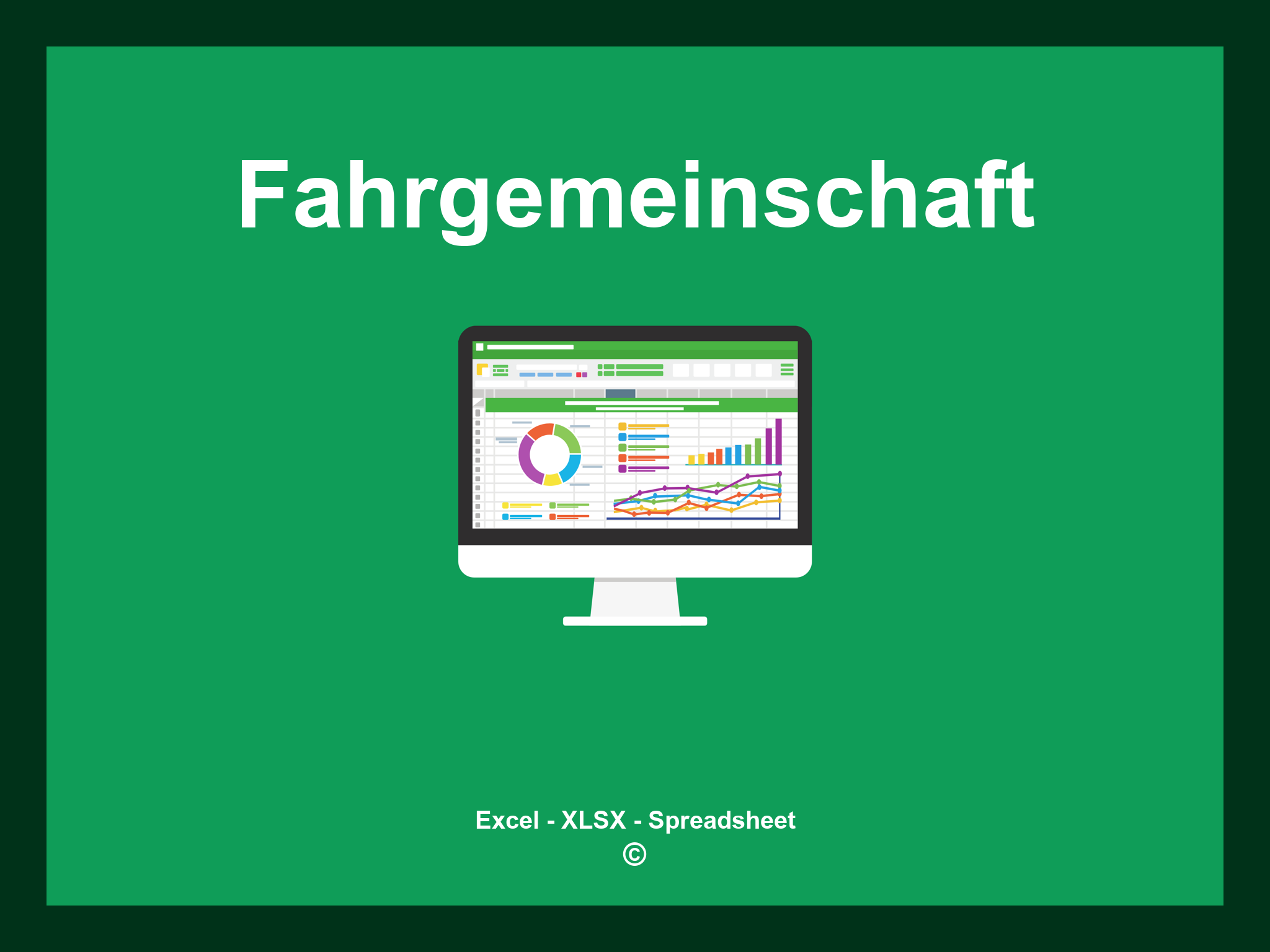 Fahrgemeinschaft Excel Vorlage