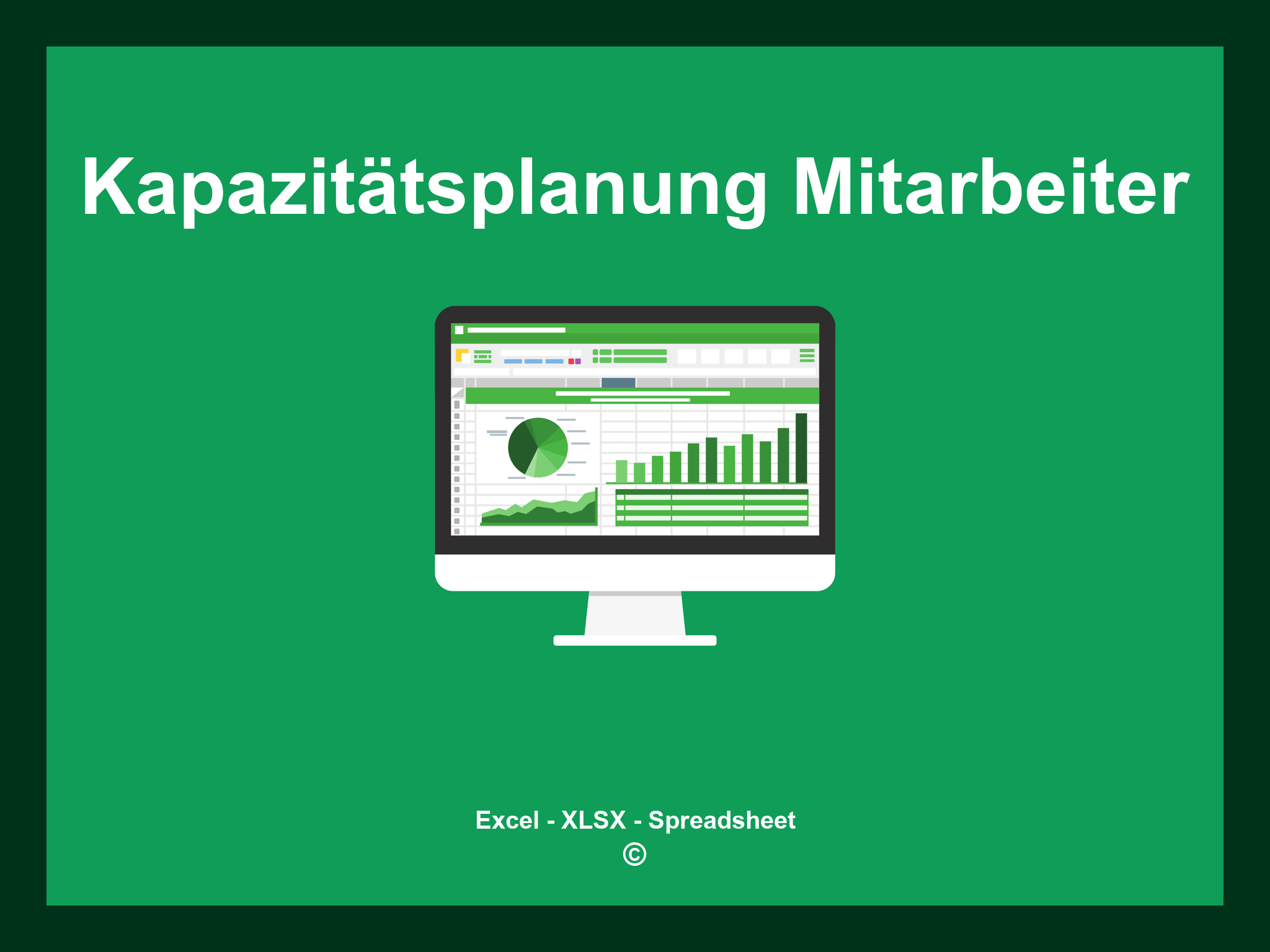 Kapazitätsplanung Mitarbeiter Excel
