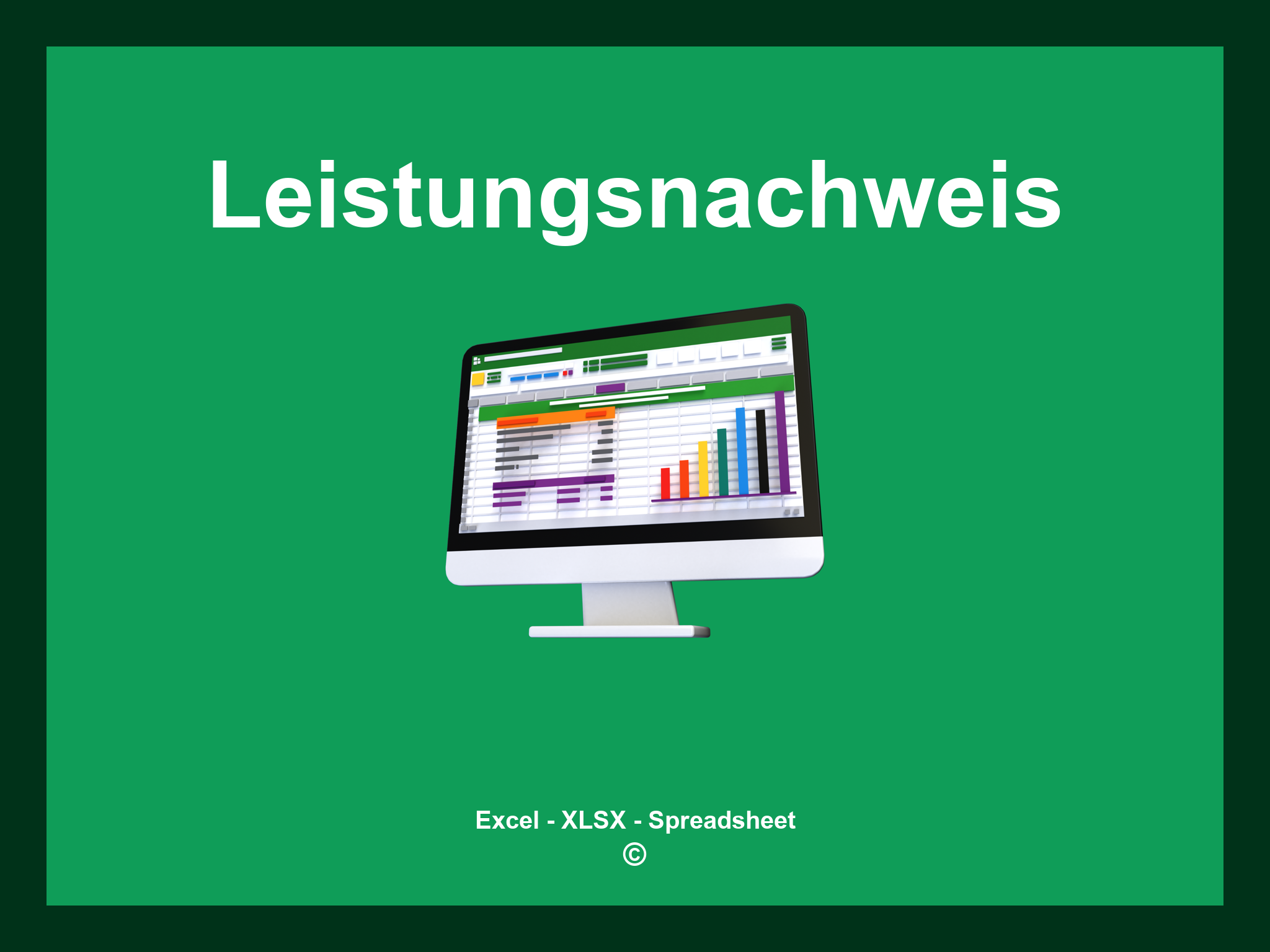Leistungsnachweis Vorlage
