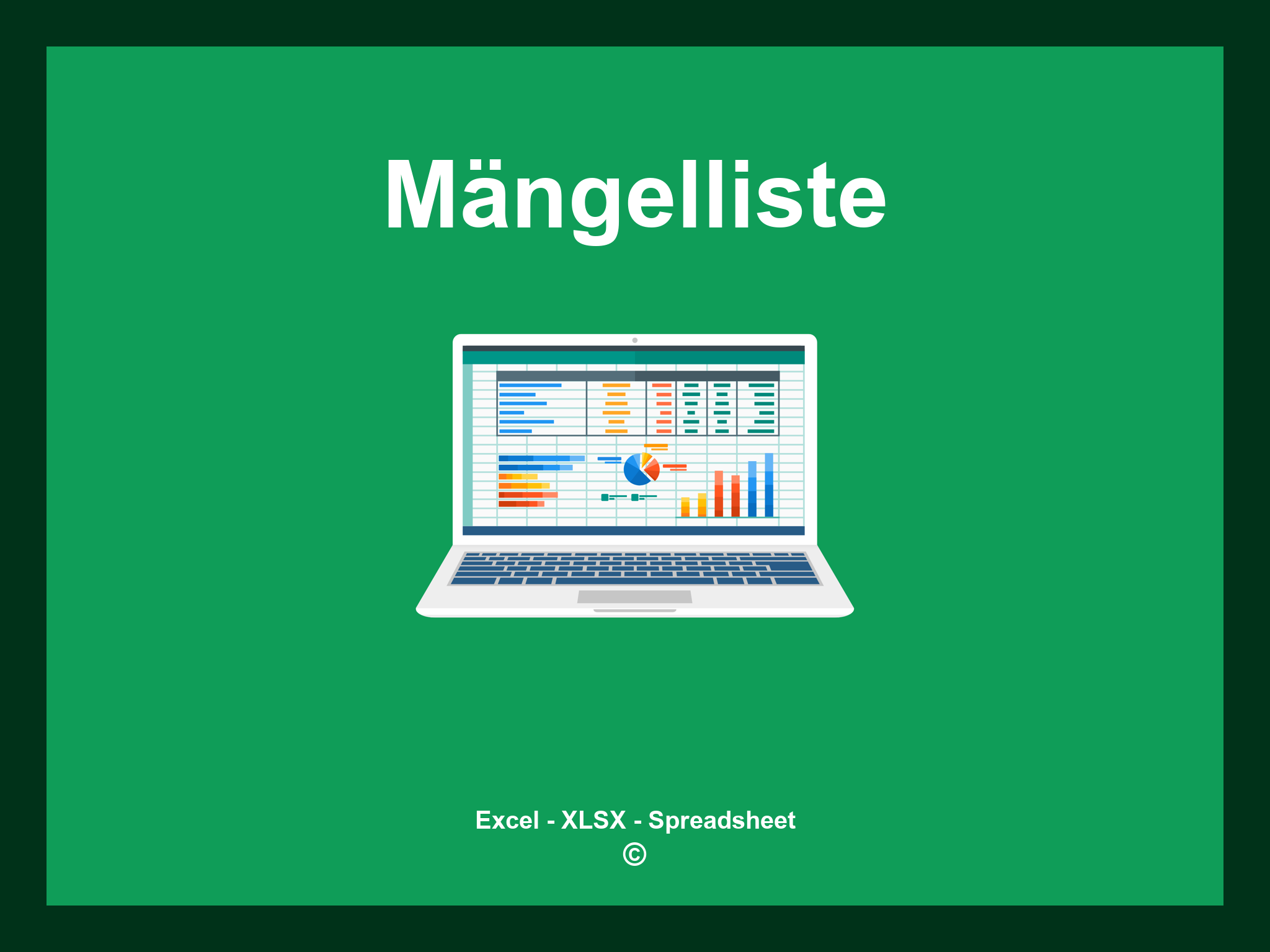 Mängelliste Vorlage Excel
