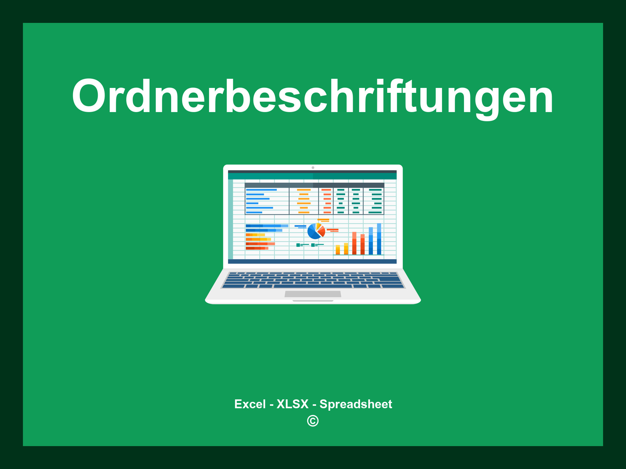 Ordnerbeschriftungen Excel