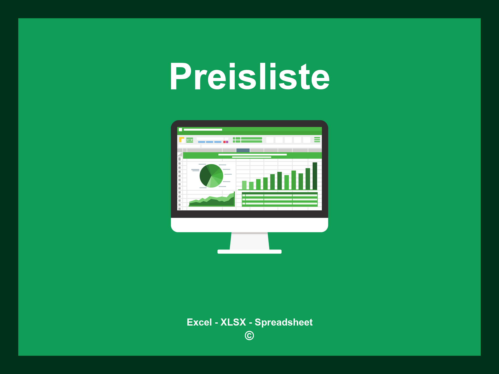 Preisliste Vorlage Excel