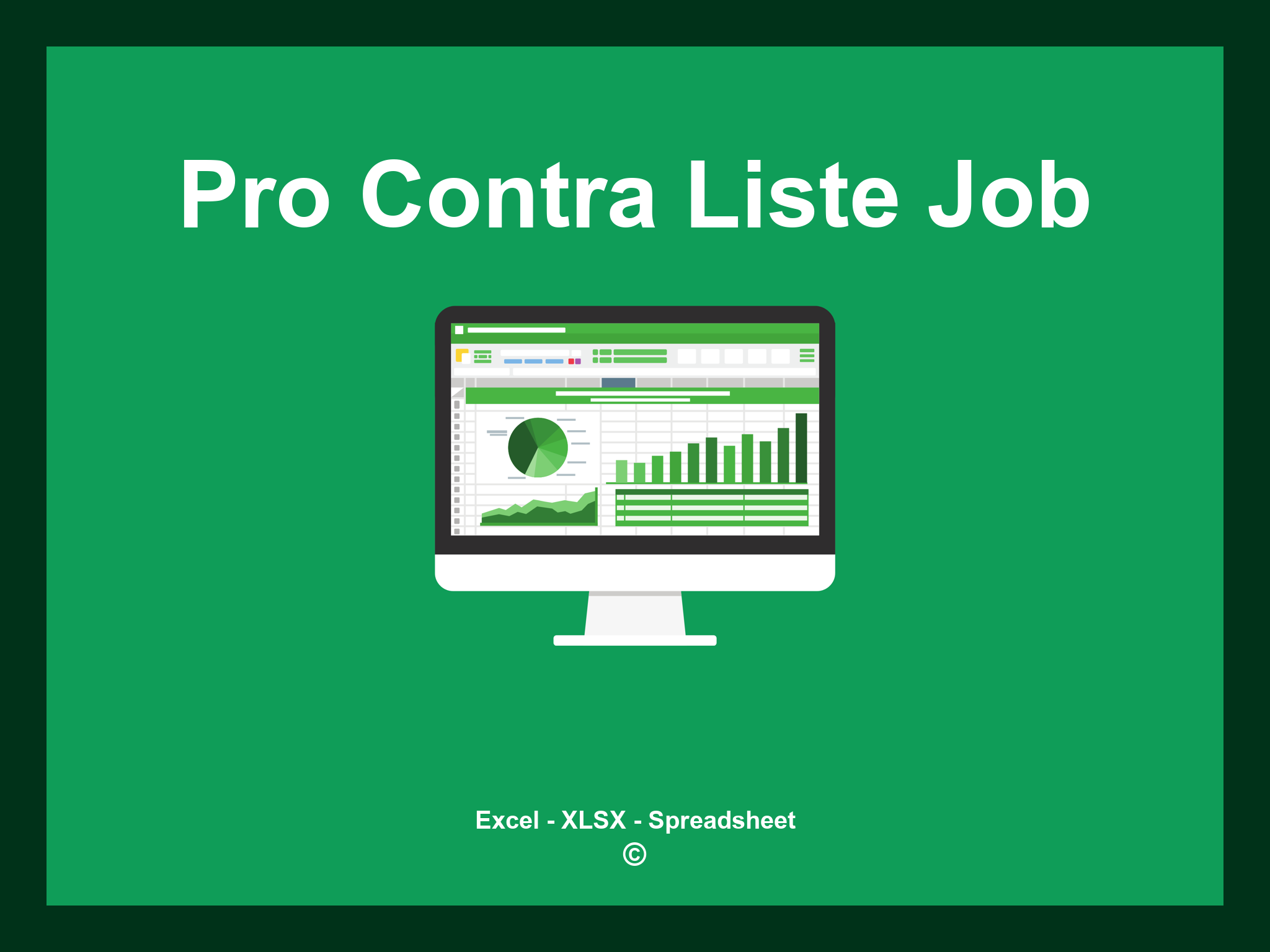 Pro Contra Liste Job Vorlage