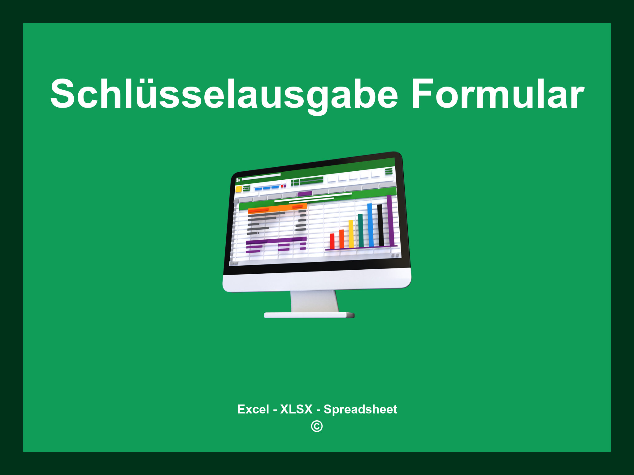 Schlüsselausgabe Formular Excel