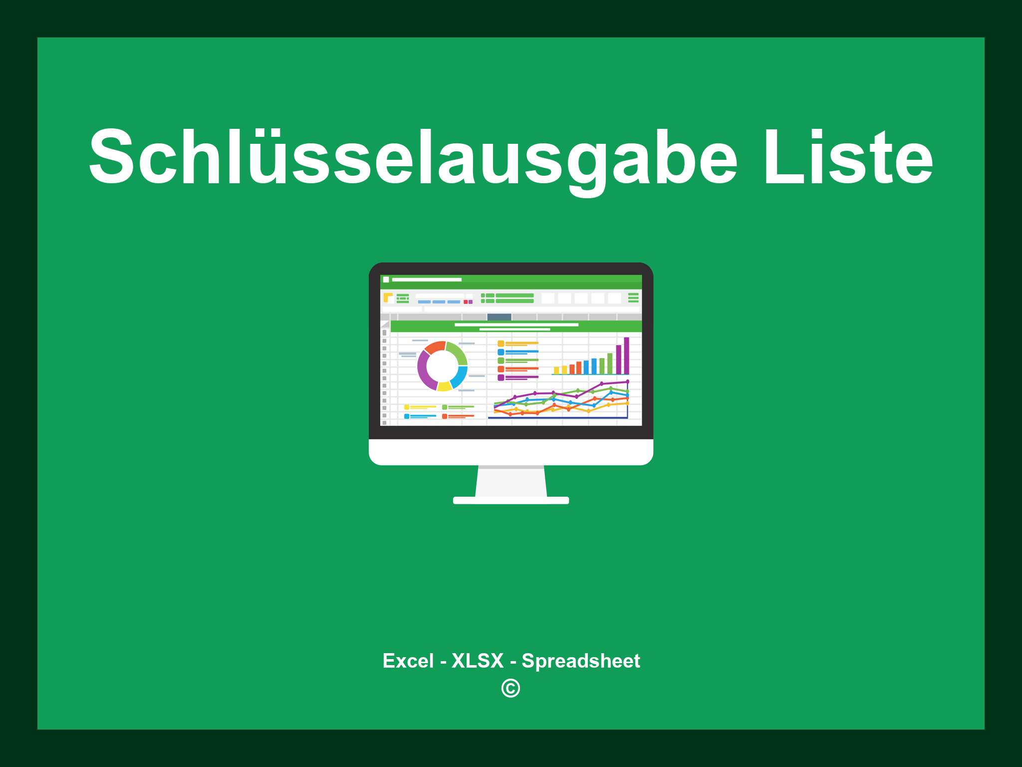 Schlüsselausgabe Liste Excel