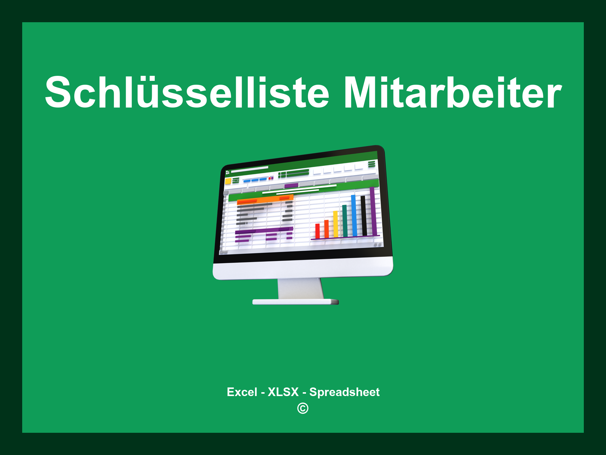 Schlüsselliste Mitarbeiter Vorlage