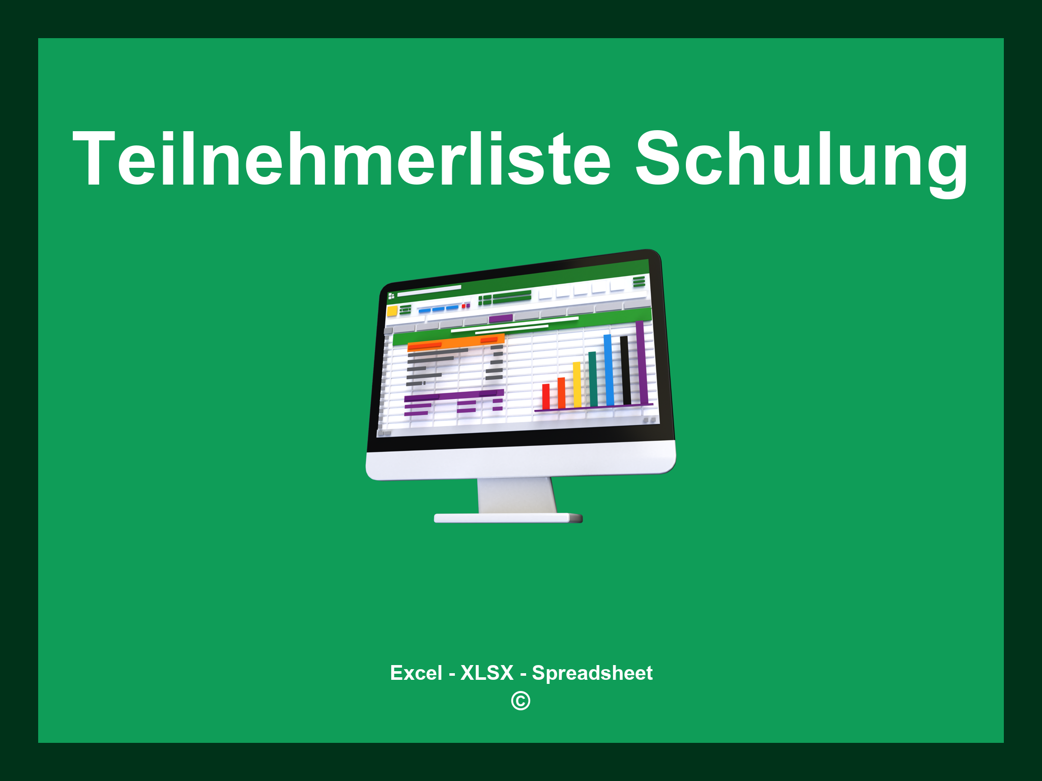 Teilnehmerliste Schulung Vorlage Excel