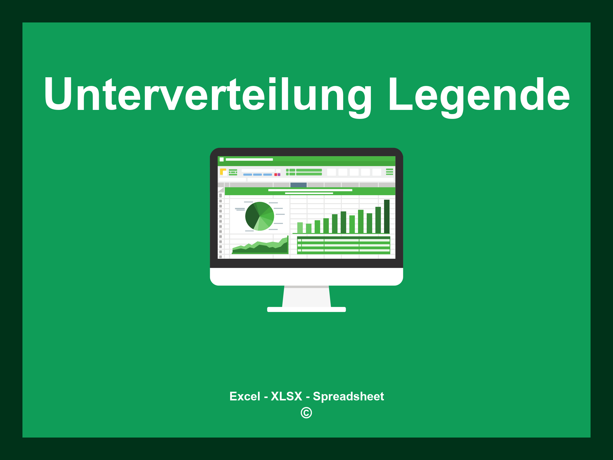 Unterverteilung Legende