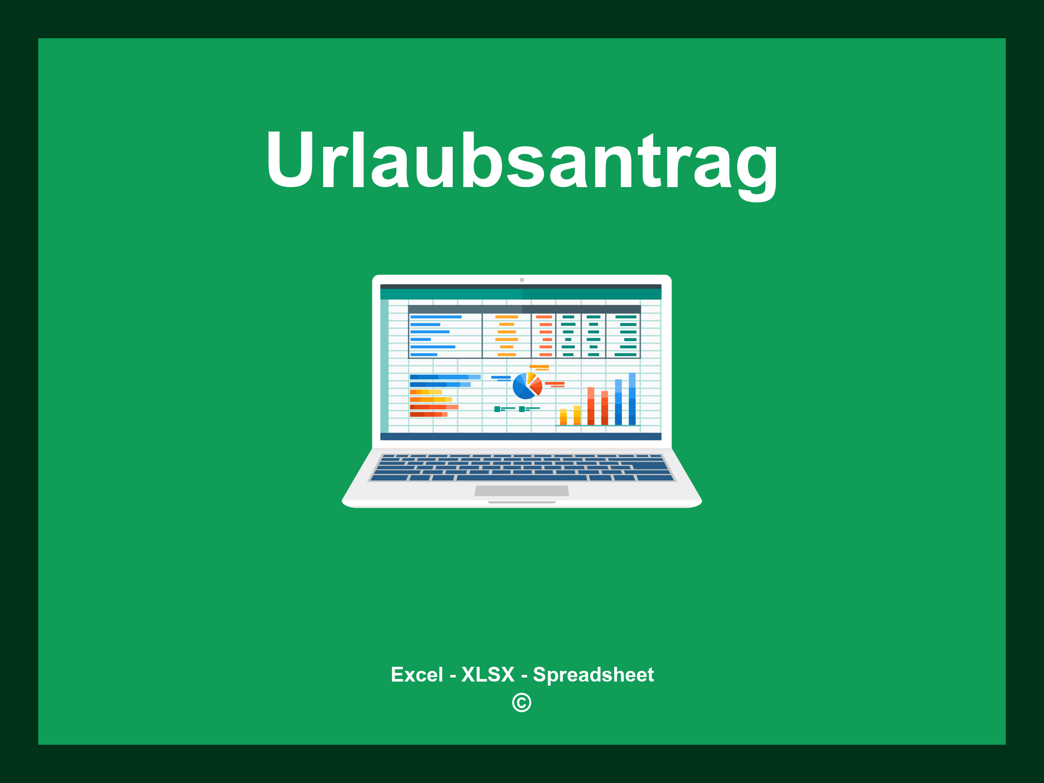Urlaubsantrag Vorlage Excel