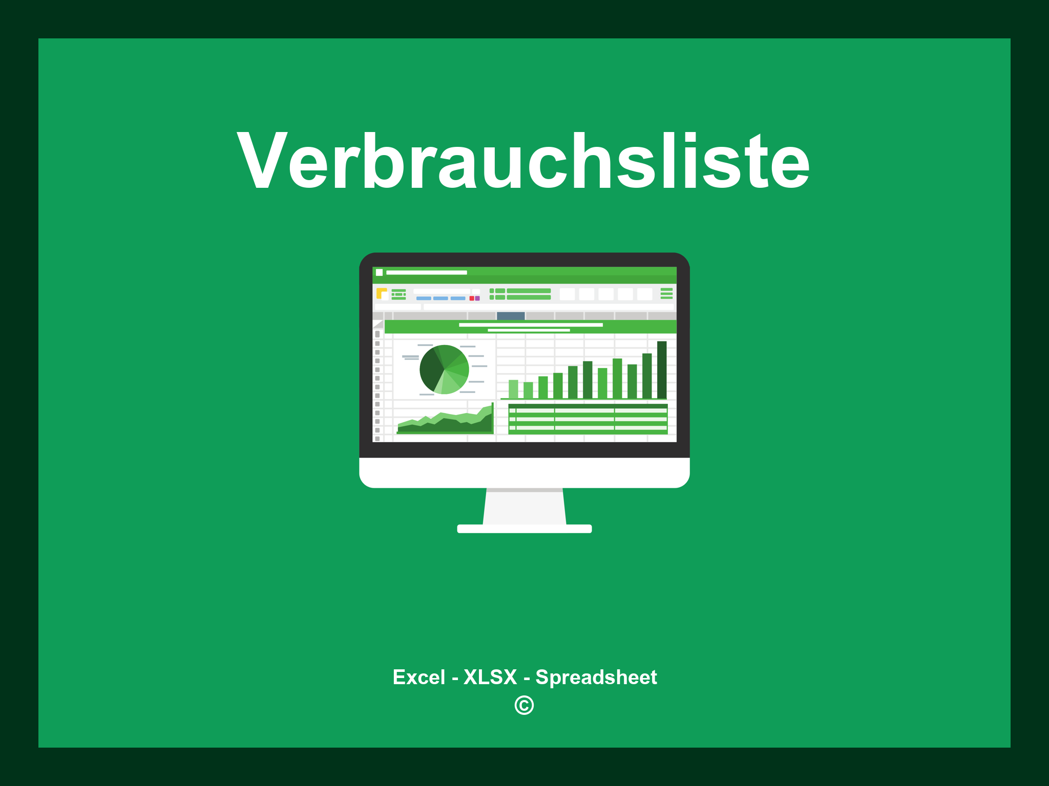 Verbrauchsliste Excel