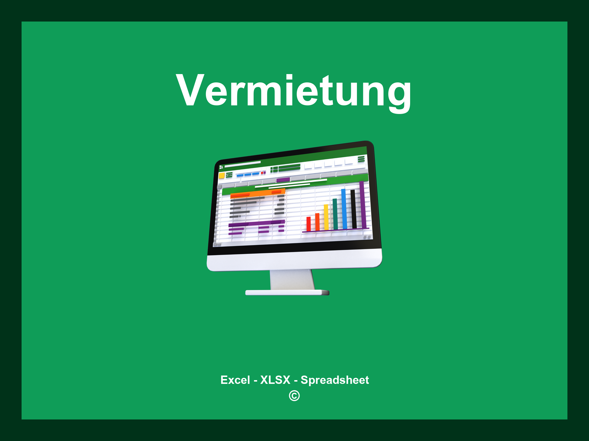 Vermietung Excel Vorlage