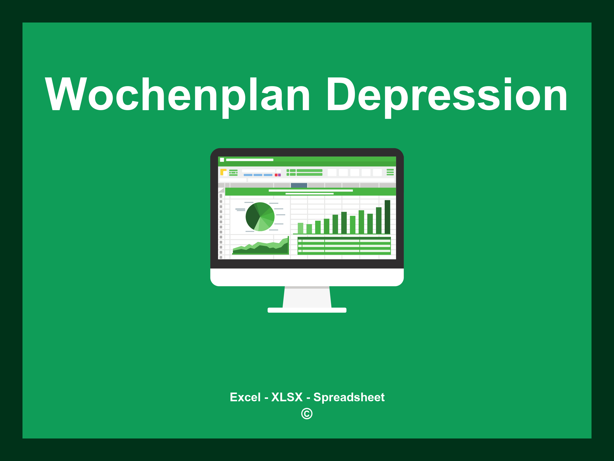 Ausdrucken Wochenplan Depression Vorlage